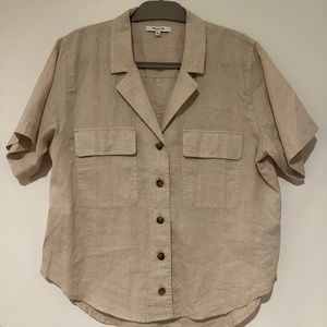 Madewell Button Down Short Sleeve Shirt